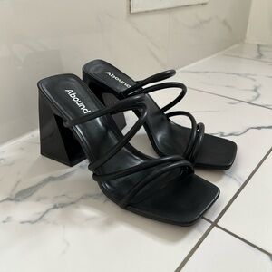 Abound Black Heels